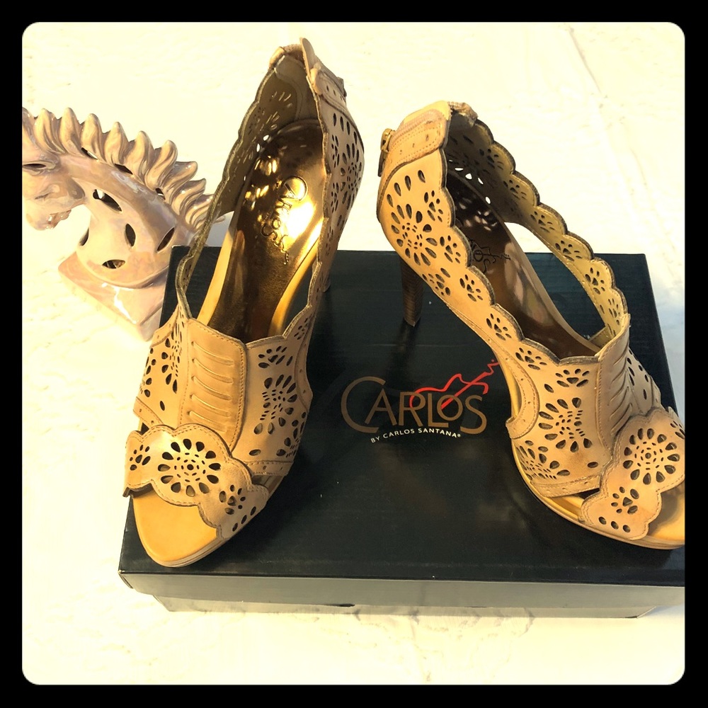 Carlos high heel sandals